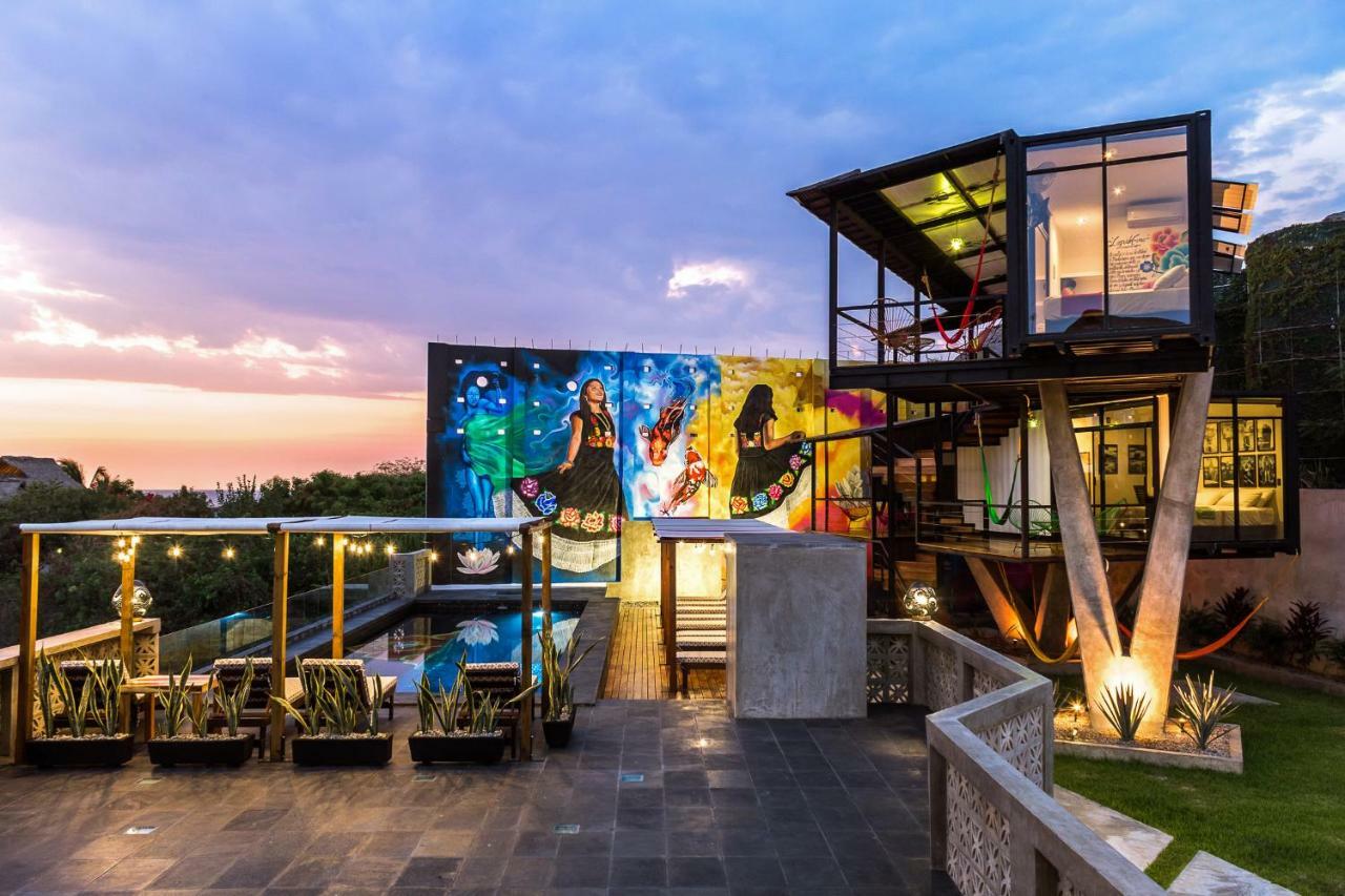 Cabane Container Hotel - Adults Only Puerto Escondido  Εξωτερικό φωτογραφία