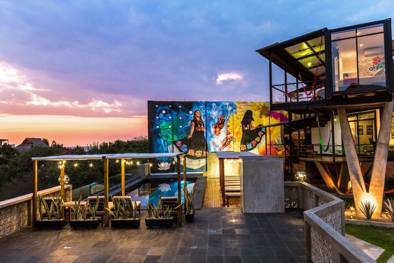 Cabane Container Hotel - Adults Only Puerto Escondido  Εξωτερικό φωτογραφία